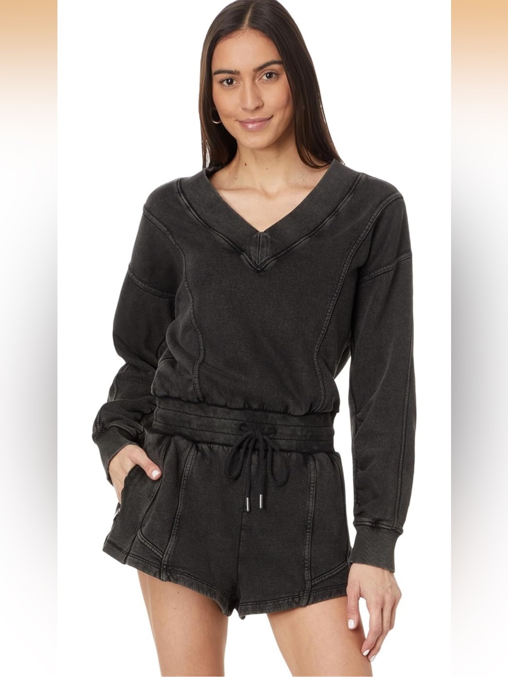 NWT free people intercept romper sz small